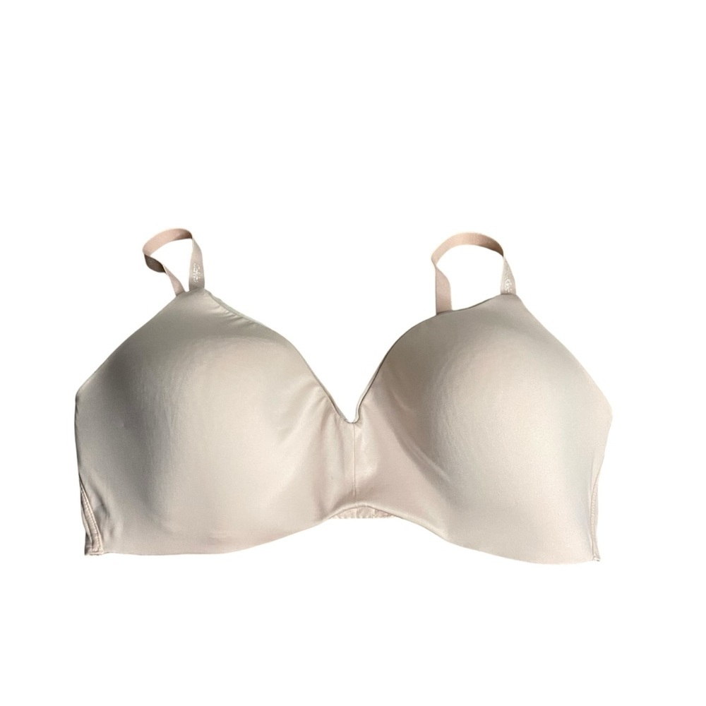 Calvin Klein Women's Light Pink Wireless Full Coverage T-Shirt Bra